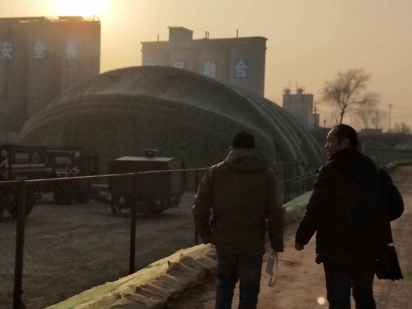 瀍河回族机库外罩图