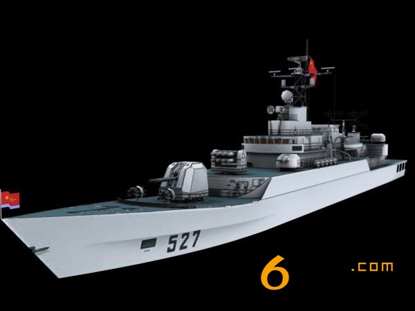 瀍河回族3d护卫舰模型